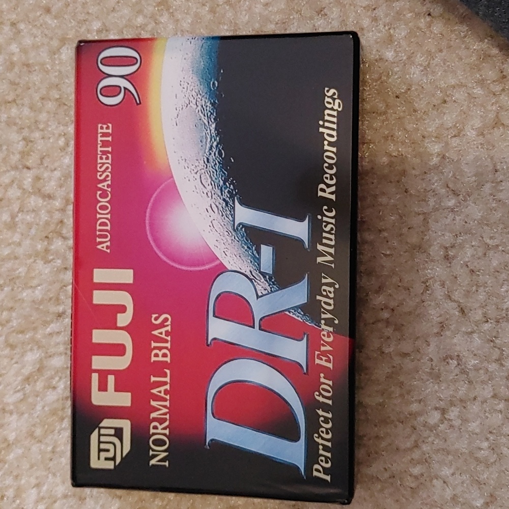 Fuji Blank Audio Cassette tapes 3, New, Throwback
